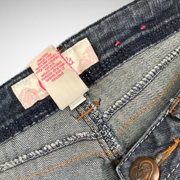 Candies Y2K Flare Wide Leg Juniors Jeans - Picture 8 of 8